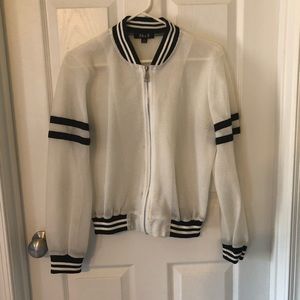 Fashion Nova Mesh Bomber